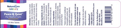 Peace &amp; Quiet Lbl (Naca0012 Peace   Quiet Lbl 05 20 25)